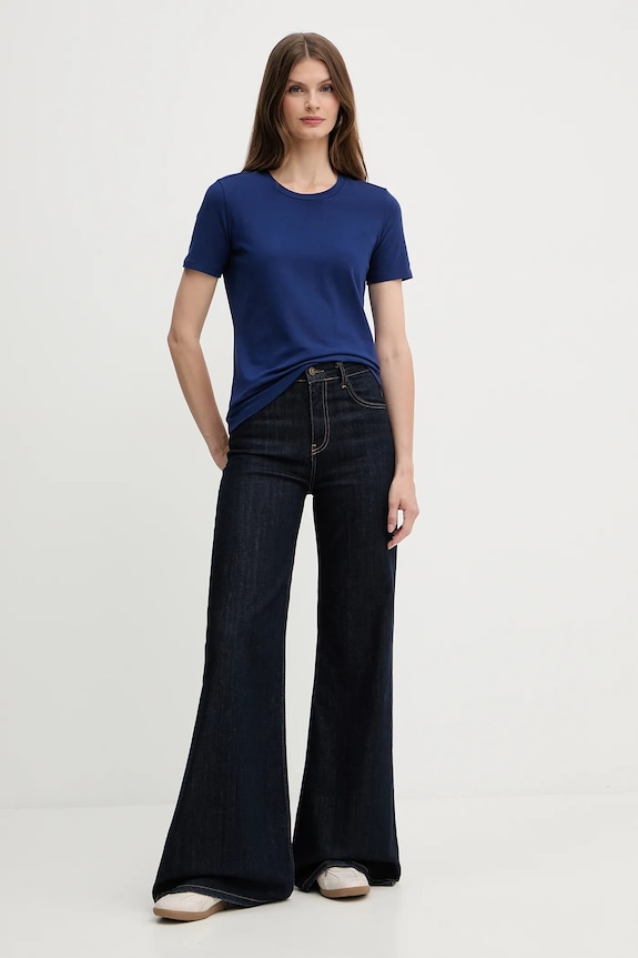 Tričko MM by Max Mara MULINO 2526976017600 modrá AW25