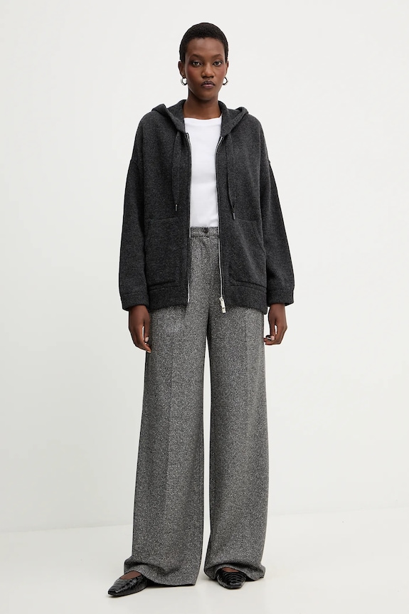 Bavlnené tričko MM by Max Mara GATTONI 2526946058600 biela AW25