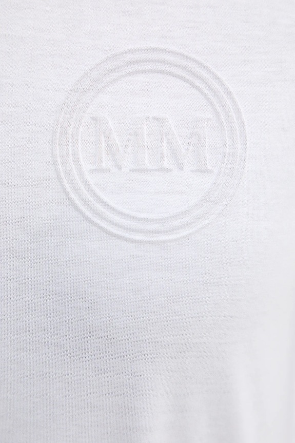 Bavlnené tričko MM by Max Mara GATTONI 2526946058600 biela