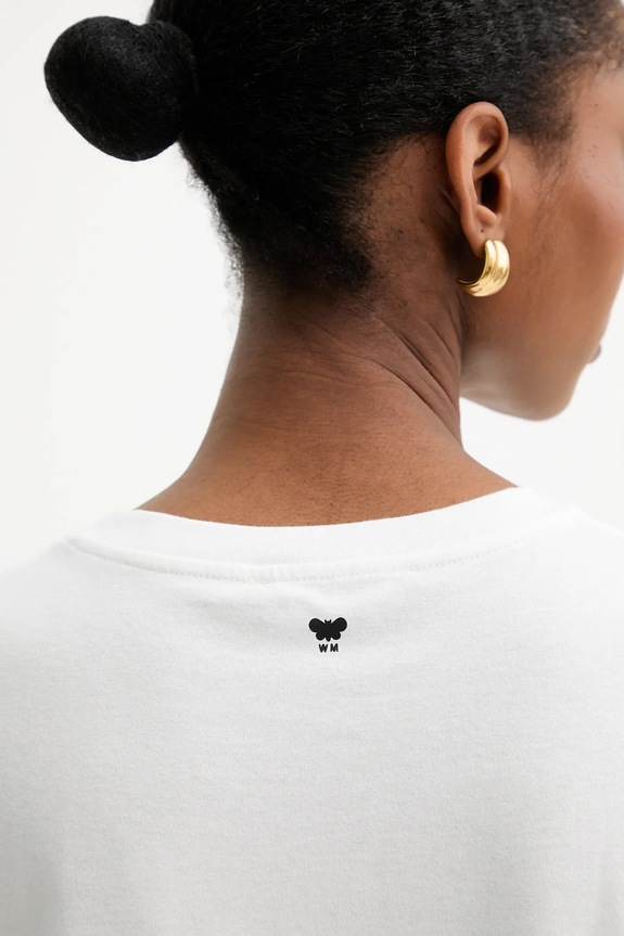 Pamučna majica Weekend Max Mara ARA 2525976041600 bijela