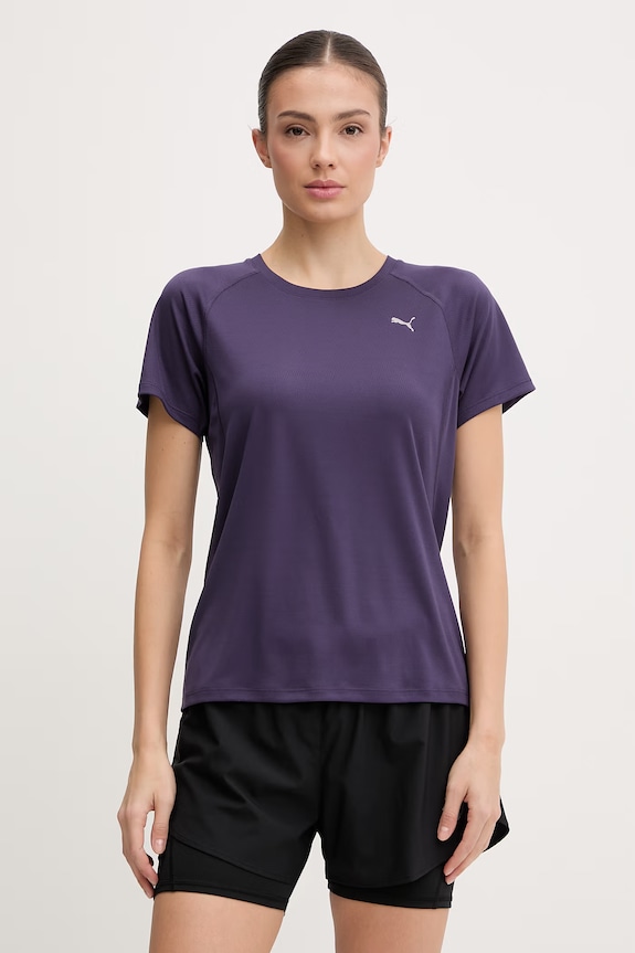 Majica kratkih rukava za trening Puma ljubičasta 526578