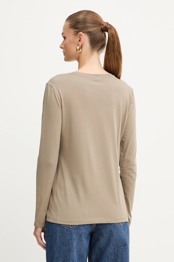 Abbigliamento Armani Exchange top a maniche lunghe in cotone XW001350.AF17172 verde