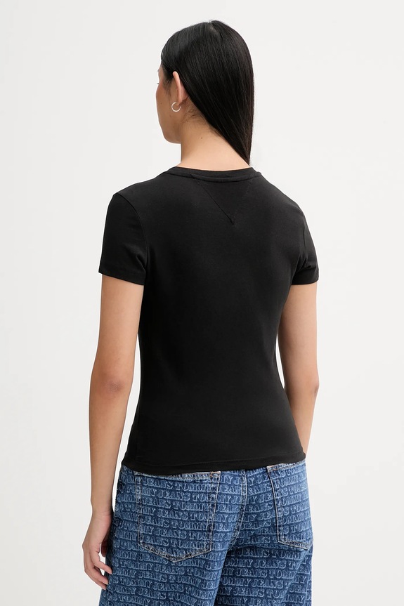 Βαμβακερό μπλουζάκι Tommy Jeans 3-pack DW0DW22175