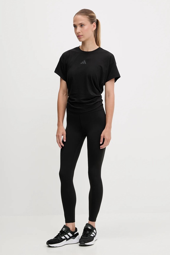 adidas Performance t-shirt treningowy POWER JX1190 czarny AW25