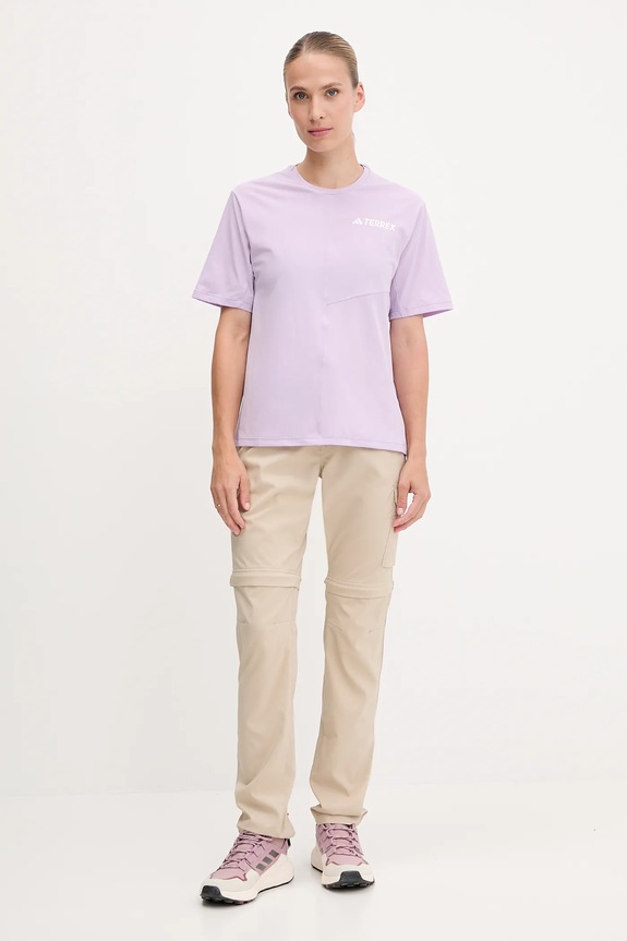 adidas TERREX edzős póló Multi JN3890 lila SS26