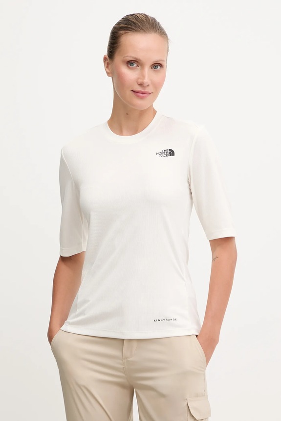The North Face t-shirt sportowy Shadow pozostałe beżowy NF0A8E1DQLI1