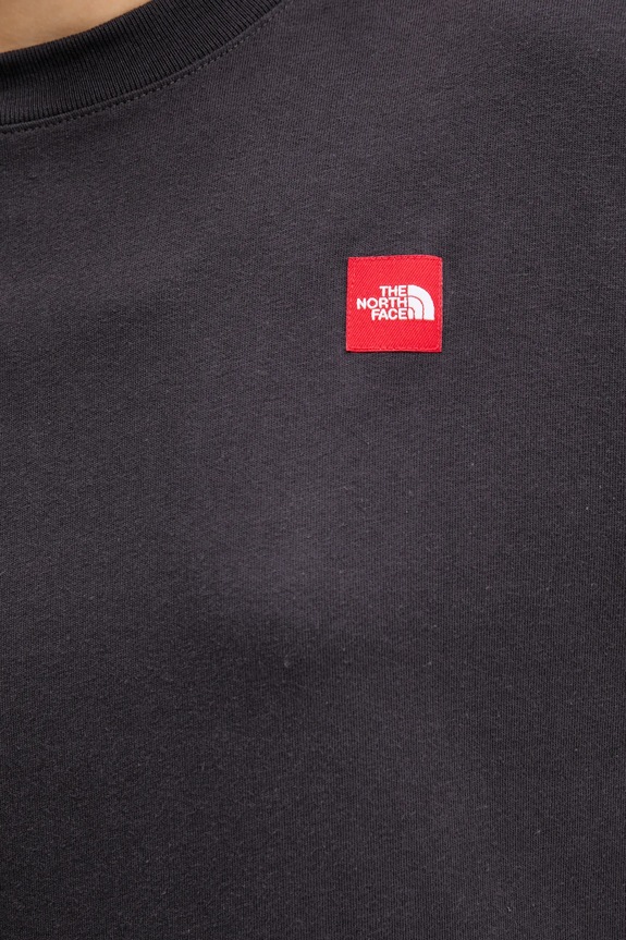 Bombažna kratka majica The North Face Redbox NF0A8EG60SA1 siva