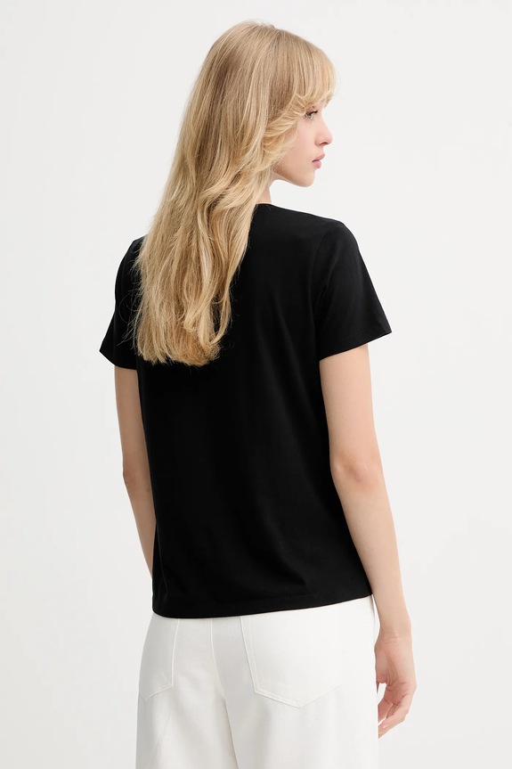 Oblečenie Bavlnené tričko ZADIG&VOLTAIRE JWTS02837 čierna