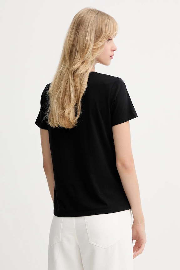 Oblečenie Bavlnené tričko ZADIG&VOLTAIRE JWTS02837 čierna