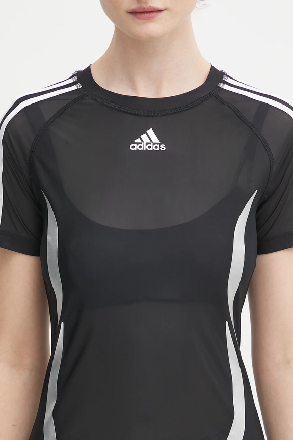 Majica kratkih rukava adidas Originals Tight Sheer Tee crna KE9795