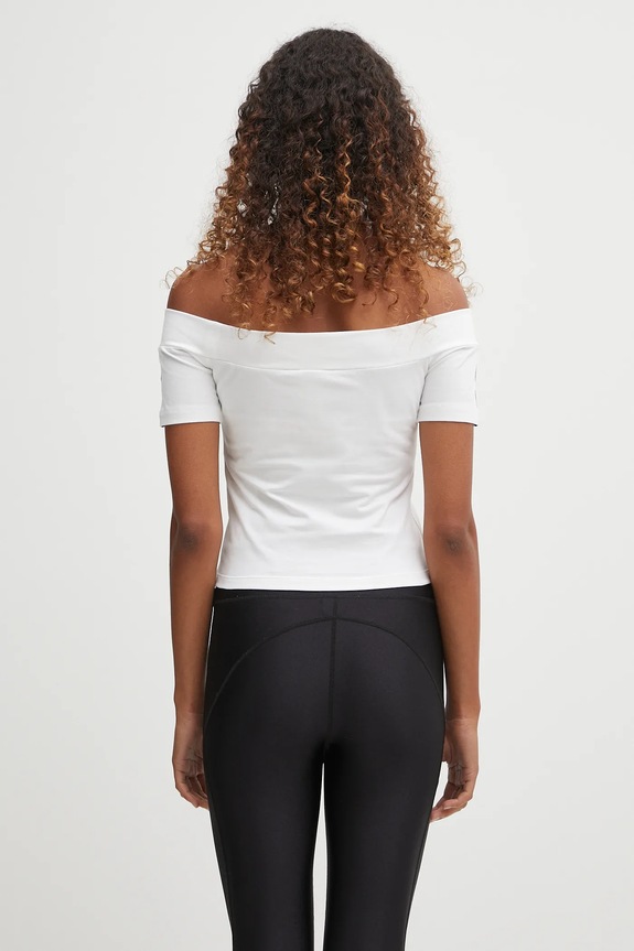 Odjeća Majica kratkih rukava adidas Originals Bandeau Ss JV9741 bijela