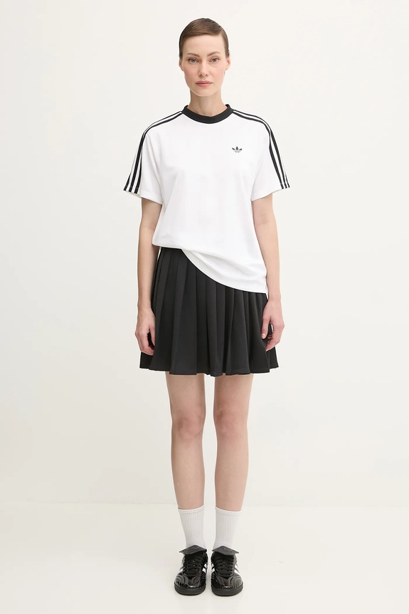 adidas Originals t-shirt Jacquard Tee JV9647 white