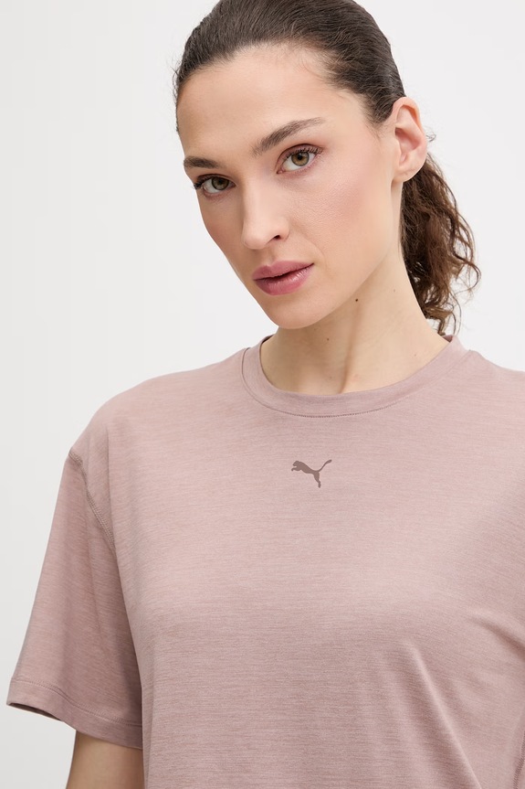 T-shirt προπόνησης Puma ροζ 527457