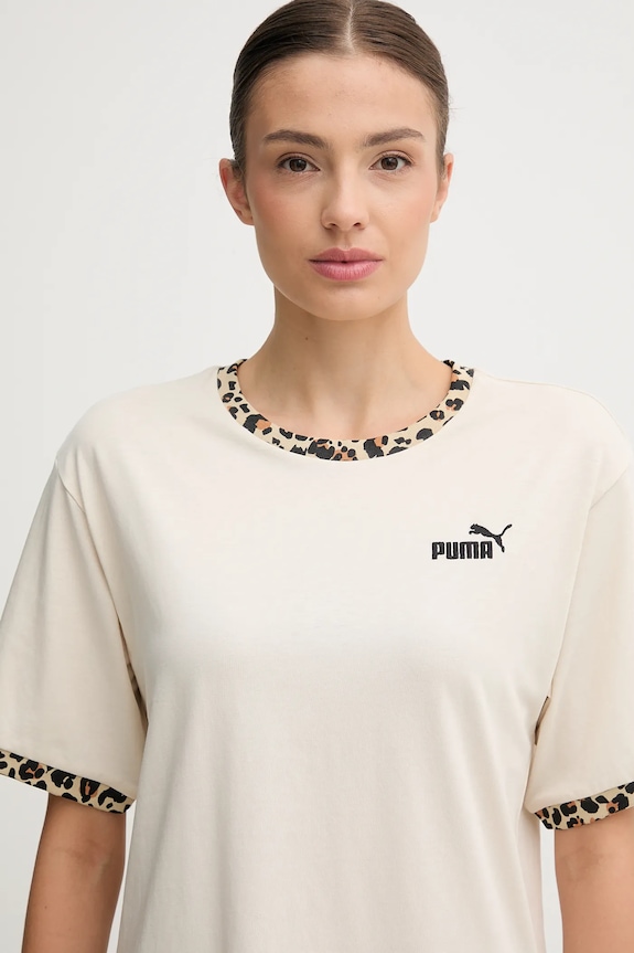 Puma tricou din bumbac bej 688082.