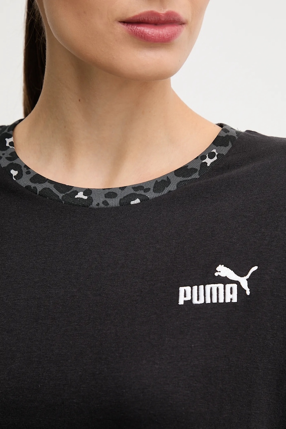 Puma tricou din bumbac 688082. negru
