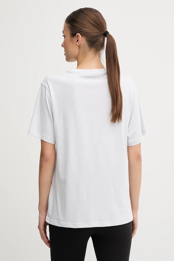 Odzież Puma t-shirt bawełniany 633384 biały