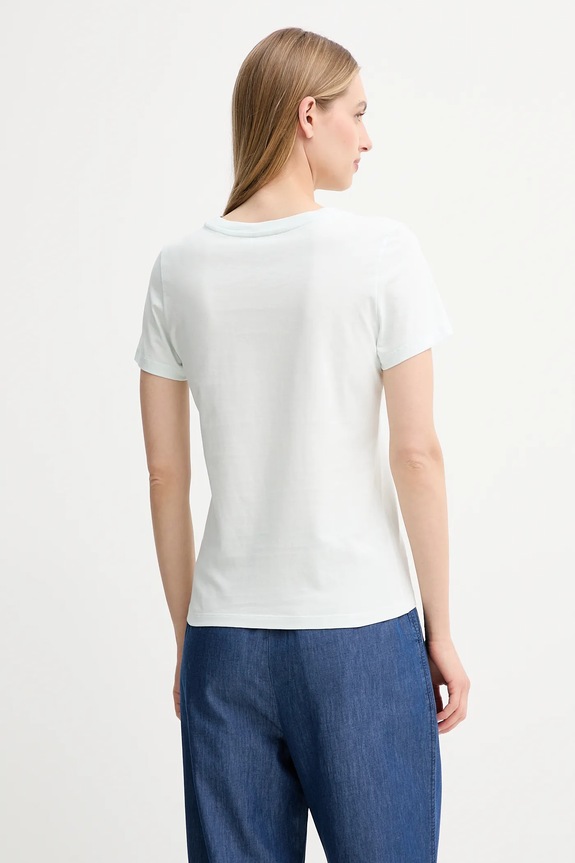 Odzież Kenzo t-shirt bawełniany FF62TS2564SO biały