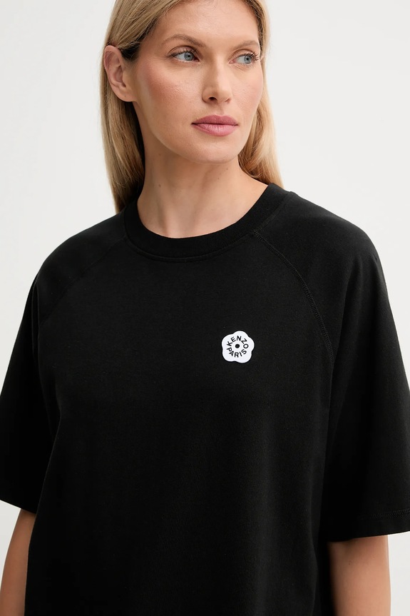 Kenzo tricou din bumbac negru FF52RO7914SG