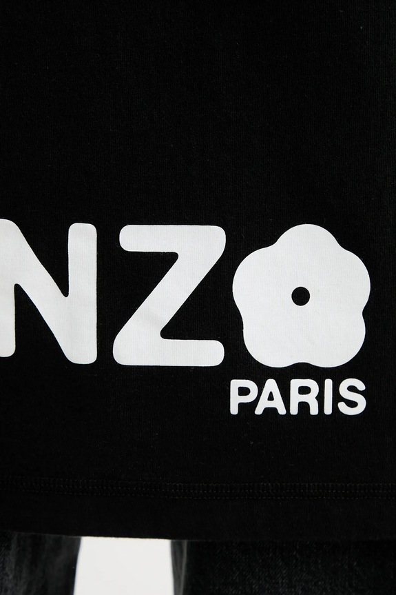 Kenzo tricou din bumbac FF52RO7914SG negru