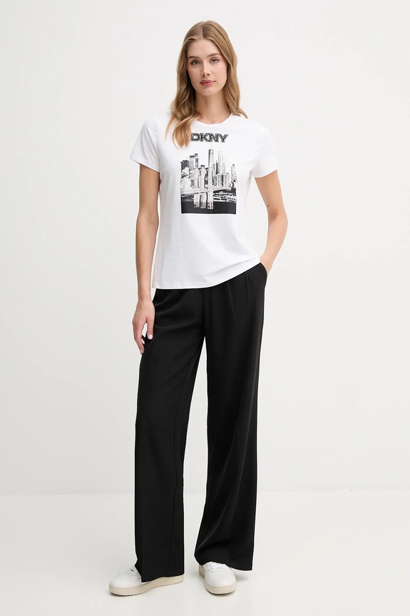 Tričko Dkny P52HOWNA biela AW25