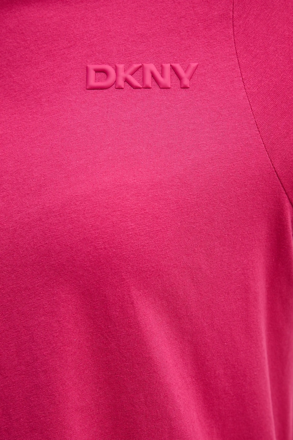 Dkny tricou din bumbac DP5T1372 roz