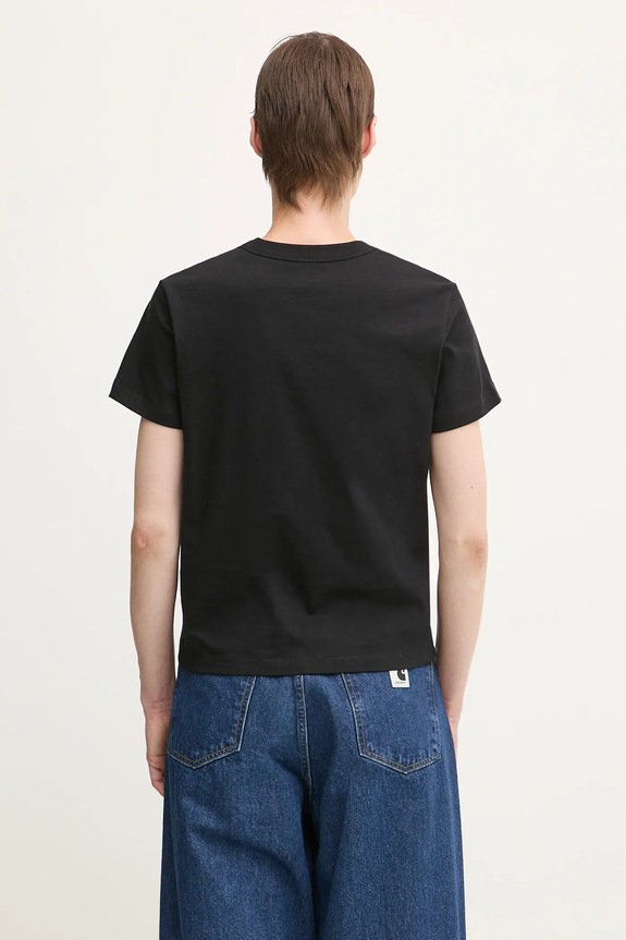 Clothing Carhartt WIP cotton t-shirt W' S/S Jake Garcia I035258.89XX black