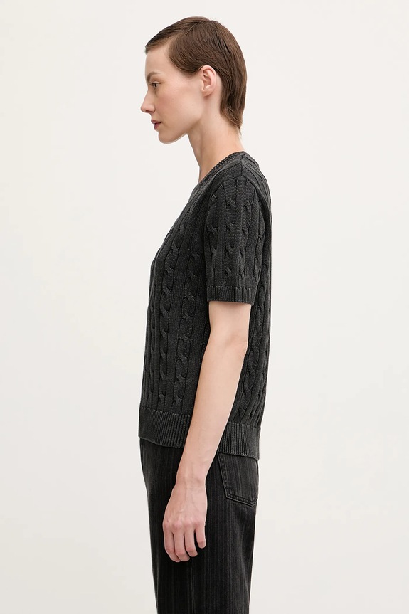 Carhartt WIP cotton jumper W' Carter Knit I035181.89GD black AW25