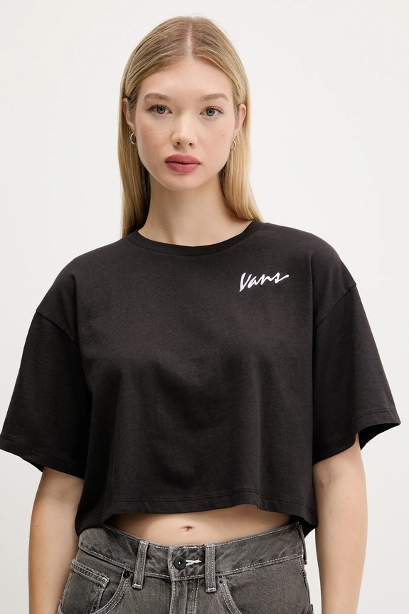 Vans t-shirt in cotone nero VN000QDFBLK1