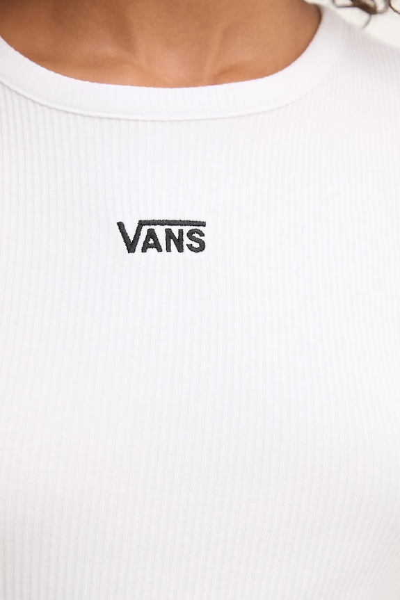 Vans tricou VN000RD1WHT1 alb