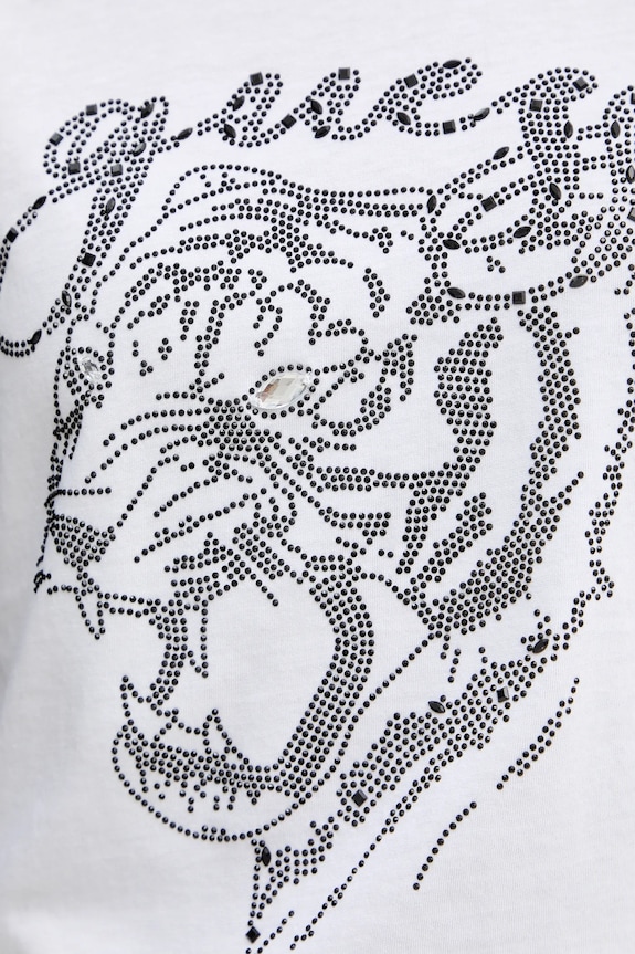 Guess t-shirt bawełniany W5BI32.K9RM1 biały