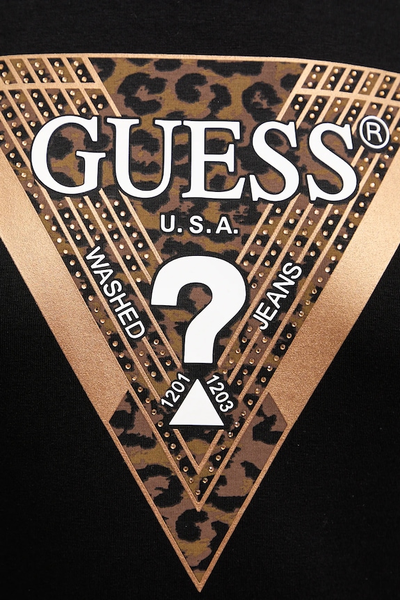 Tričko Guess W5BI28.J1314 čierna