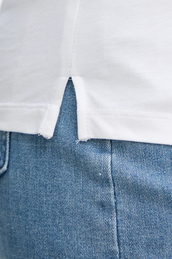 Bavlnené tričko Guess W5BI18.I3Z14 biela