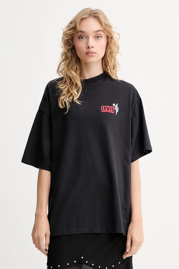 Odjeća Pamučna majica Levi's 000G4.0020 crna