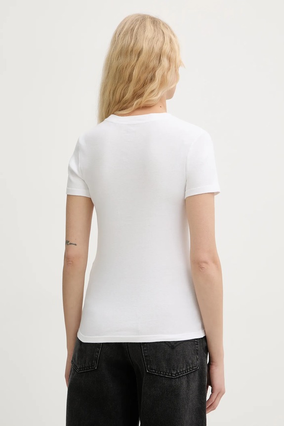 Pamučna majica Levi's 2-pack 004AO bijela