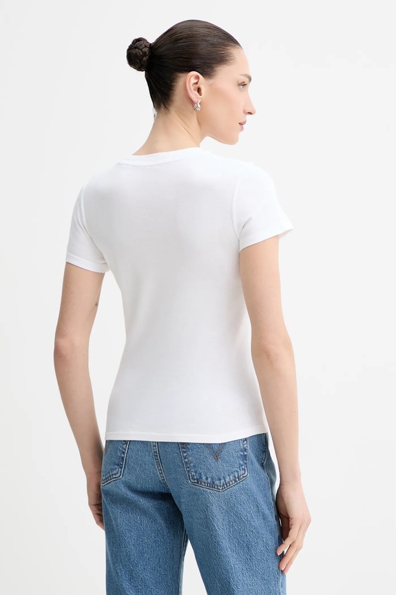 Bavlněné tričko Levi's 2-pack 004AO modrá