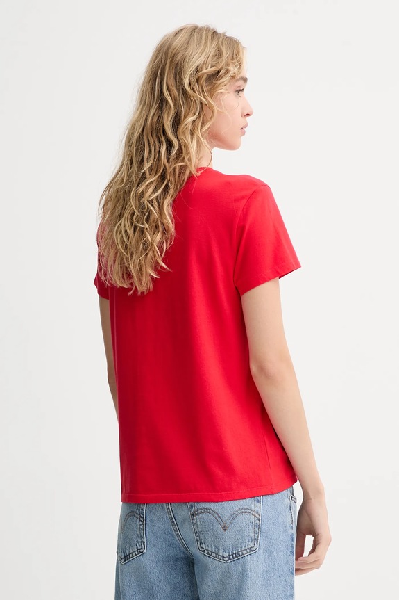Odzież Levi's t-shirt bawełniany 17369.3267 czerwony