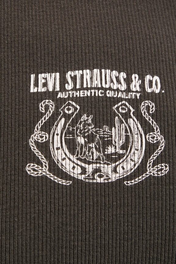 Levi's top bawełniany 003QP szary
