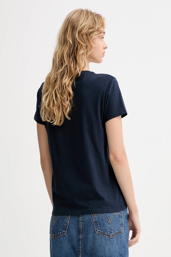 Odzież Levi's t-shirt bawełniany 17369.3199 granatowy