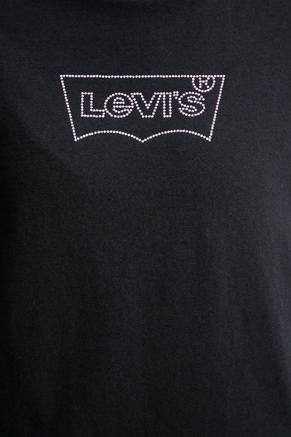 Levi's tricou din bumbac negru 17369.3272