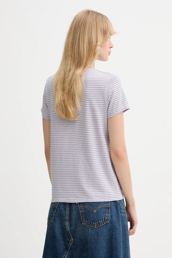 Odjeća Pamučna majica Levi's 39185.0326 ljubičasta