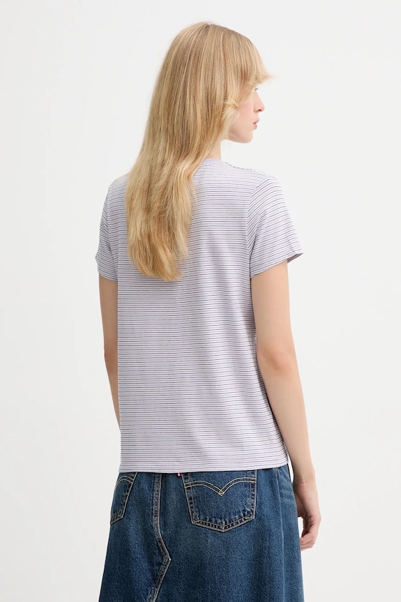 Odjeća Pamučna majica Levi's 39185.0326 ljubičasta