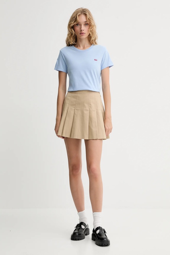 Levi's t-shirt bawełniany 39185.0398 niebieski AA00