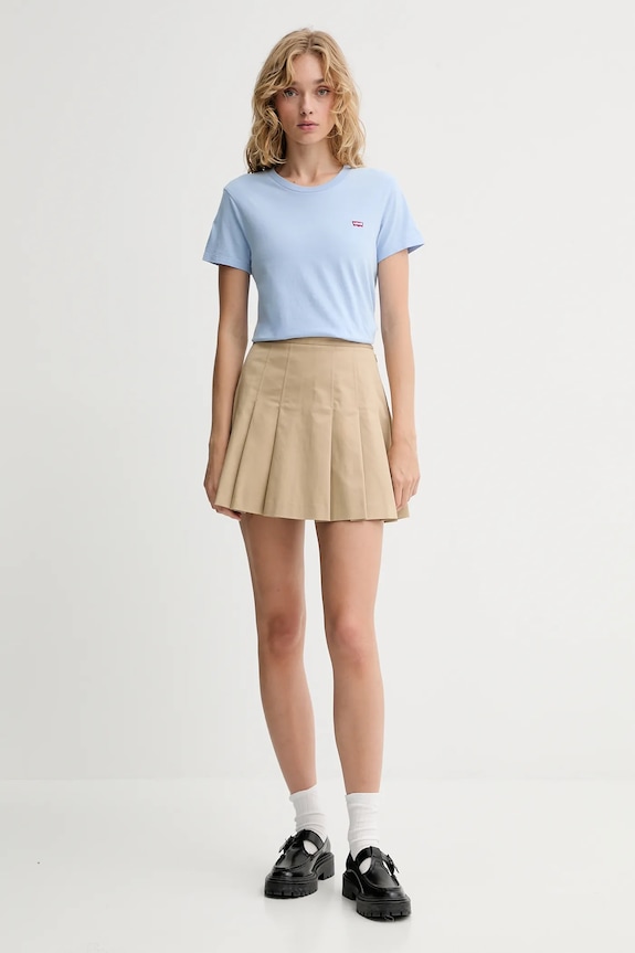 Levi's t-shirt bawełniany 39185.0398 niebieski AA00