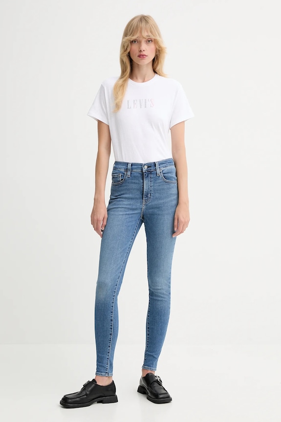 Pamučna majica Levi's A2226.0140 bijela AW25