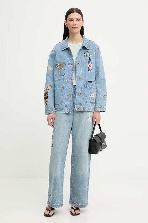 Levi's za žene od pamuka ESSENTIAL RACER A3381 zelena SS26