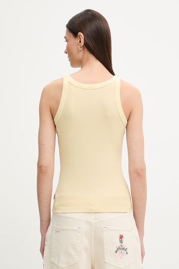 Odzież Levi's damski bawełniany ESSENTIAL RACER A3381 żółty