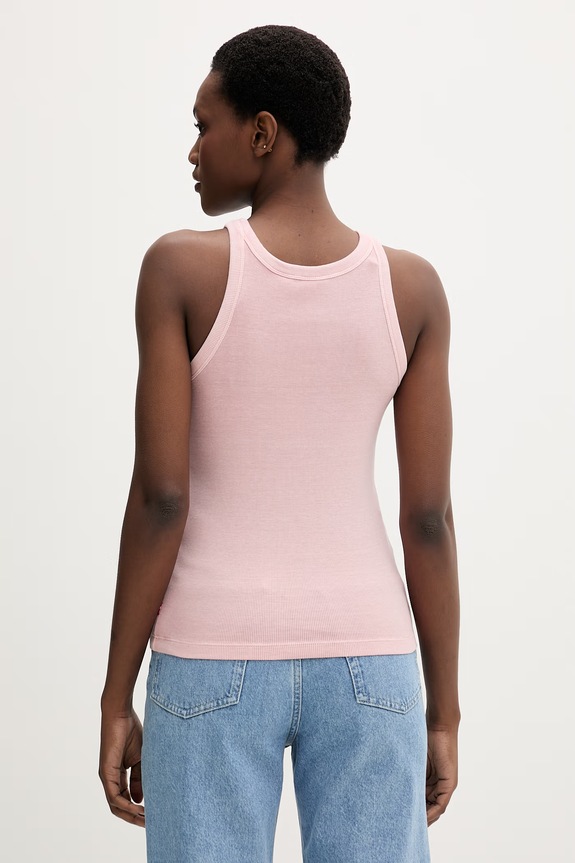Odzież Levi's damski bawełniany ESSENTIAL RACER A3381 różowy