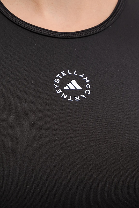 T-shirt προπόνησης adidas by Stella McCartney TruePurpose JW4563 μαύρο