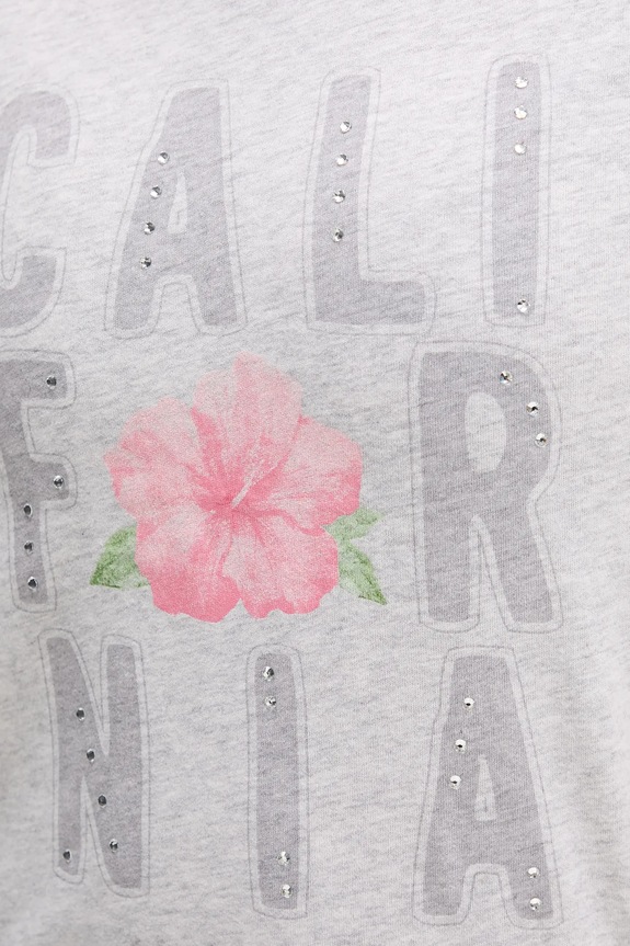 Hollister Co. t-shirt bawełniany KI357.5016.112 szary