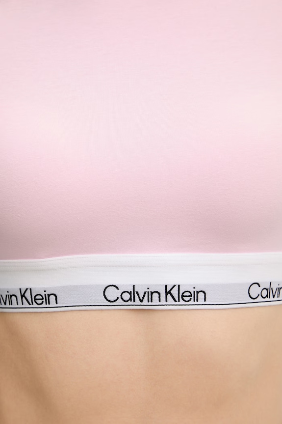 Calvin Klein Underwear top de damă din bumbac roz LV00QF8495